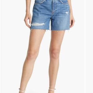 rag & bone ROSA mid-rise distressed shorts, size 23